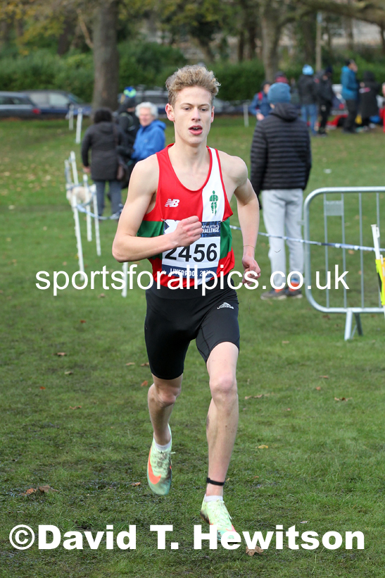Mens under-20s, European Cross Country Championships Trials, Sefton Park, Liverpool. Photo: David T. Hewitson/Sports for All Pics